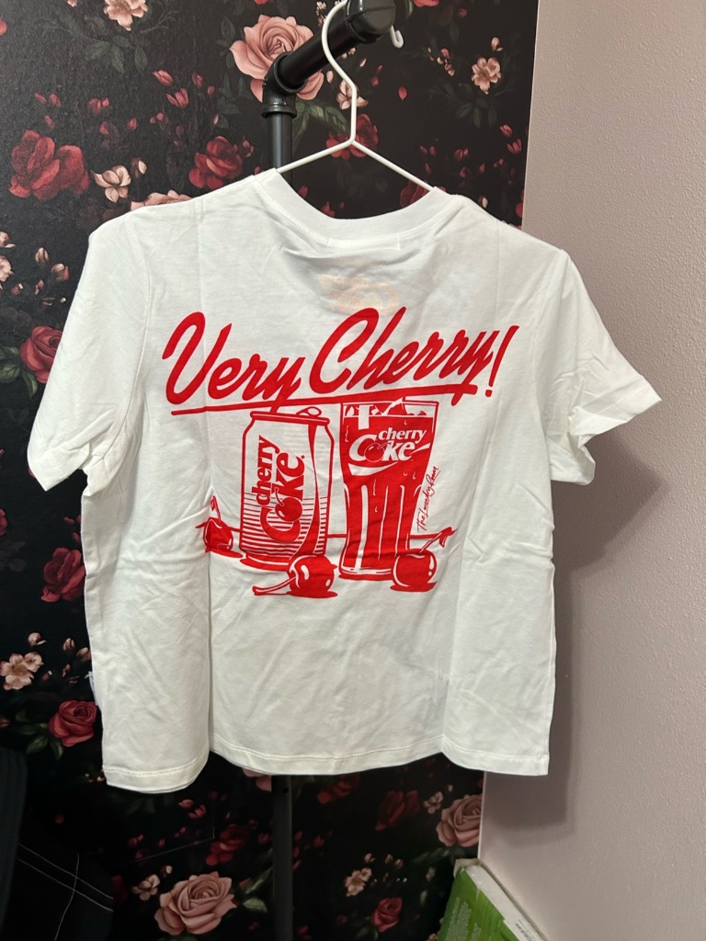The Laundry Room White Tee with Red Chest Graphic - Picture 3 of 3